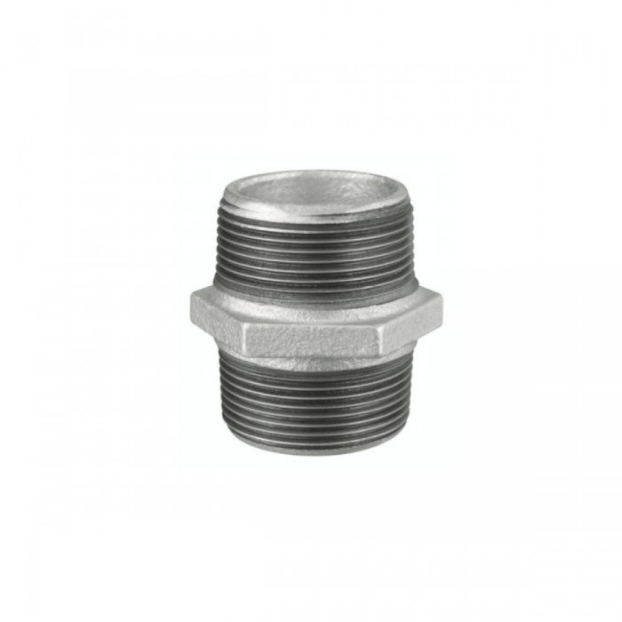 Niple Duplo Galvanizado 1/4" BSP  TUPY