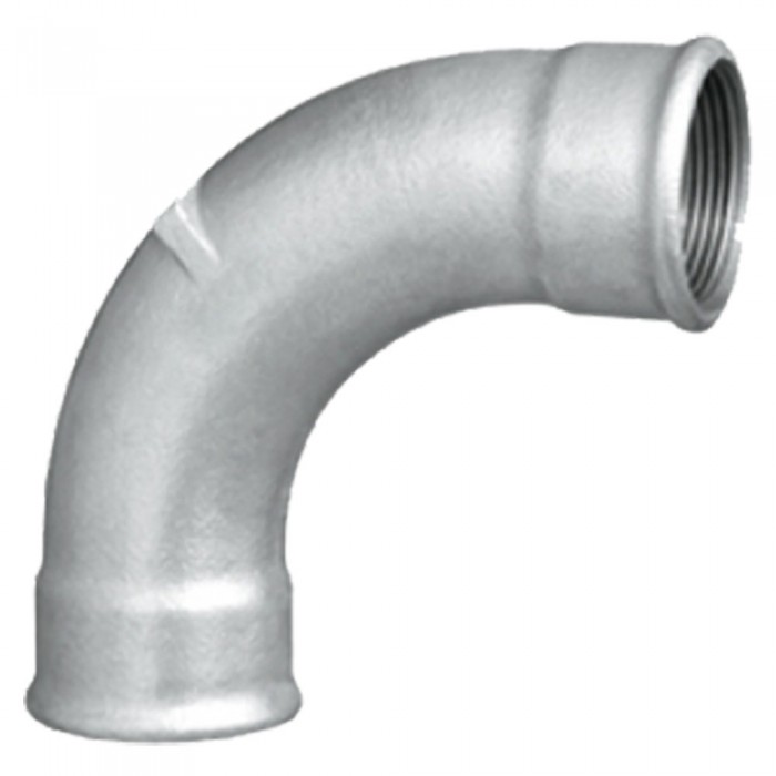 Curva Fêmea Galvanizada 1.1/2" BSP TUPY