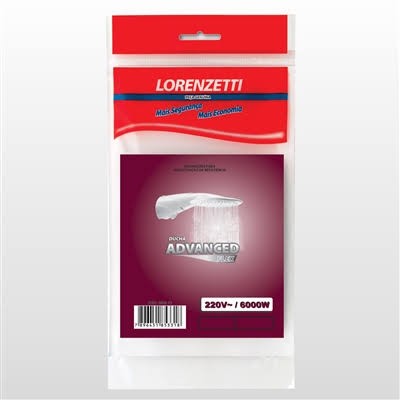 RESISTENCIA P/DUCHA ADVANCED FLEX 220V 6000W  LORENZETTI  3055-F2