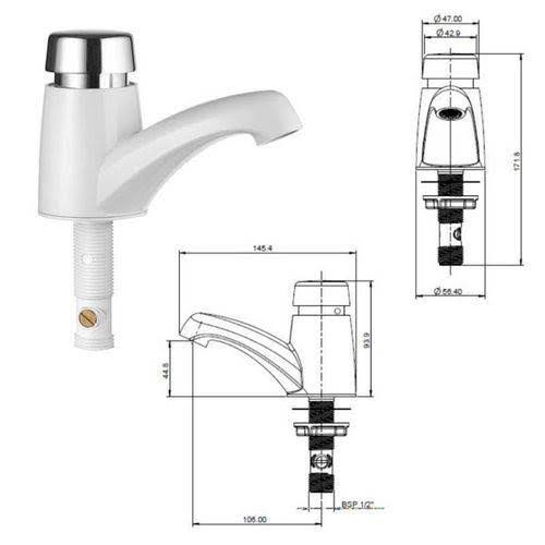 TORNEIRA AUTOMATICA ECO 1179 F79 LORENZETTI