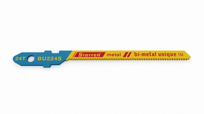 SERRA TICO-TICO BI-METAL 50 MM 24 DENTES BU224 COM 5 LÂMINAS  STARRET