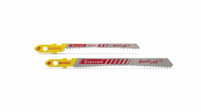 SERRA TICO-TICO BI-METAL 75 MM 9-19 DENTES COM 2 LÂMINAS BU3DC-2 STARRETT