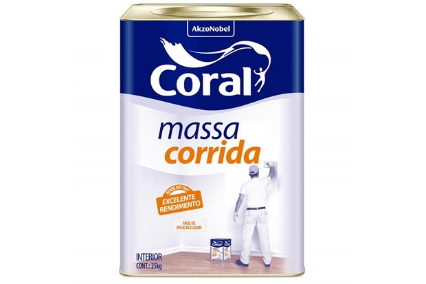 MASSA CORRIDA CORAL PVA 25KG
