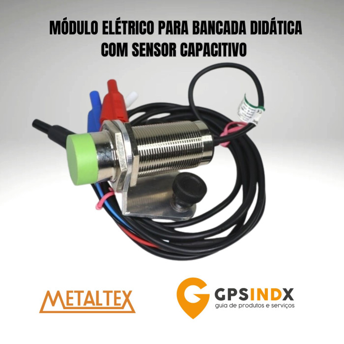 Sensor Capacitivo C30-15-DPC METALTEX  para Bancada Did&aacute;tica