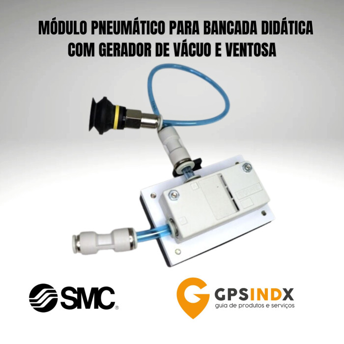 Gerador de V&aacute;cuo ZH07BS-06-06 SMC para Bancada Did&aacute;tica