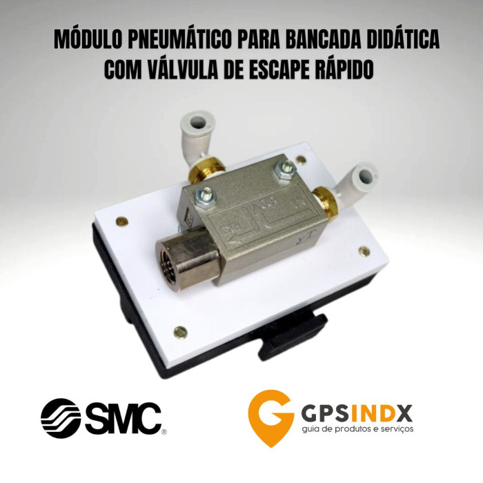 V&aacute;lvula de Escape R&aacute;pido AQ2000-01 SMC para Bancada Did&aacute;tica