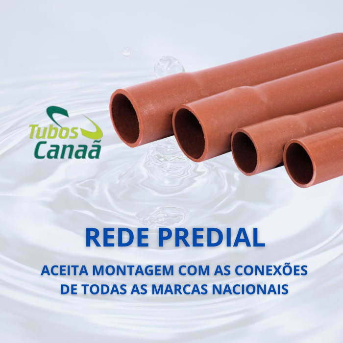 Tubo de PVC para rede predial, residencial e industrial Cana&atilde;
